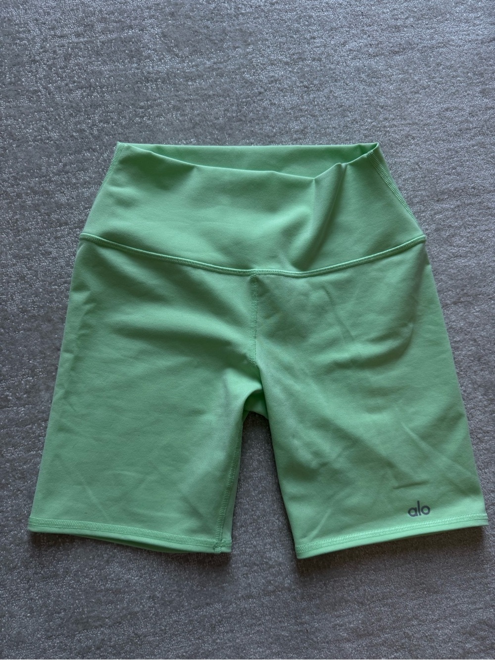 Alo Airbrush High-Waist Biker Shorts